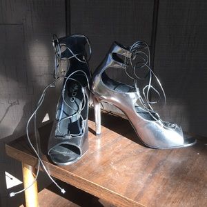 Aldo lace up pumps